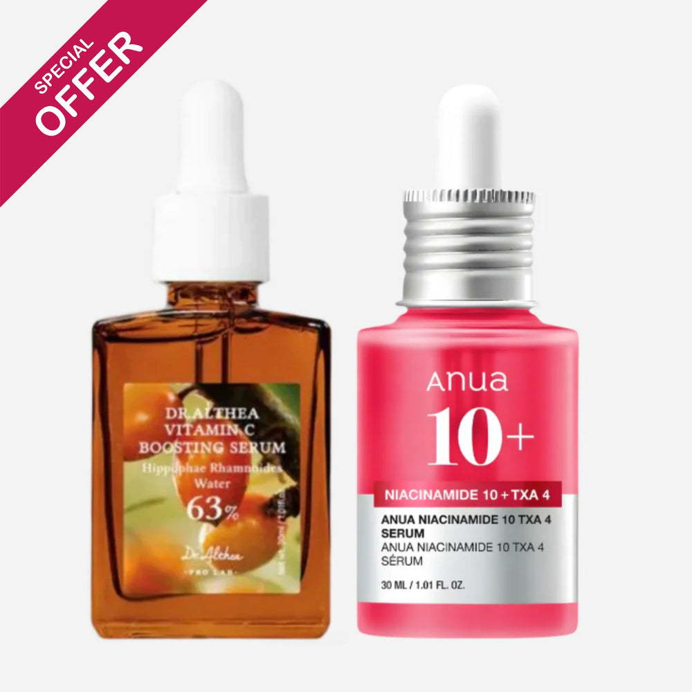 Pack Anti-Taches & Teint Lumineux - ANUA-Niacinamide 10% + TXA 4% - Dr. Althea-Vitamine c 63%