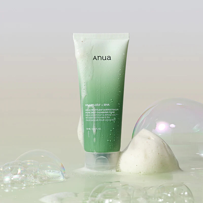 ANUA - Heartleaf Quercetinol Pore Deep Cleansing Foam - mousse nettoyante