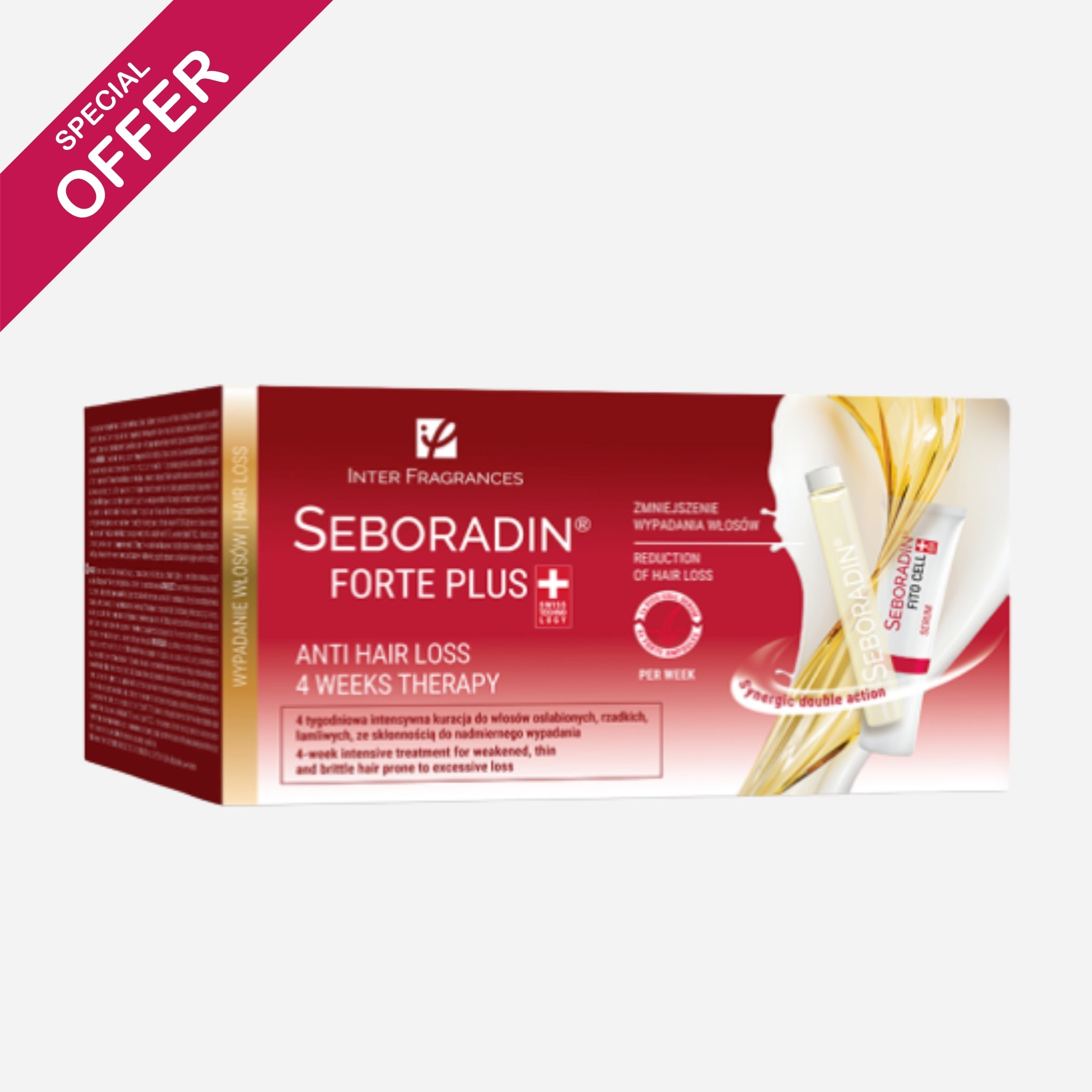 Seboradin Forte Plus – Anti Hair Loss 4 Weeks Therapy