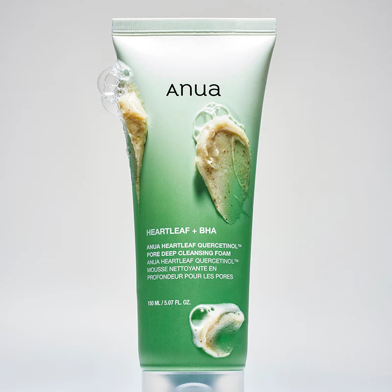 ANUA - Heartleaf Quercetinol Pore Deep Cleansing Foam - mousse nettoyante