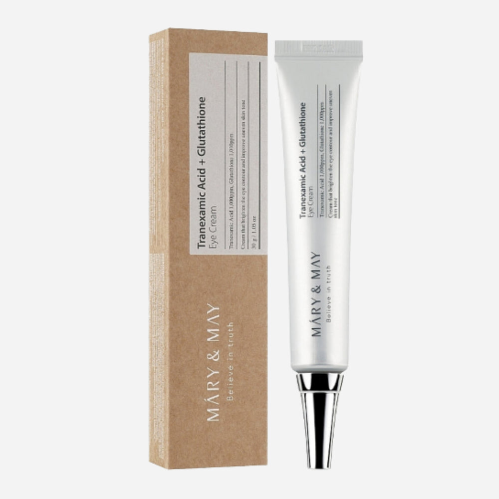 MARY & MAY - Tranexamic Acid + Glutathion Eye Cream - 30ml