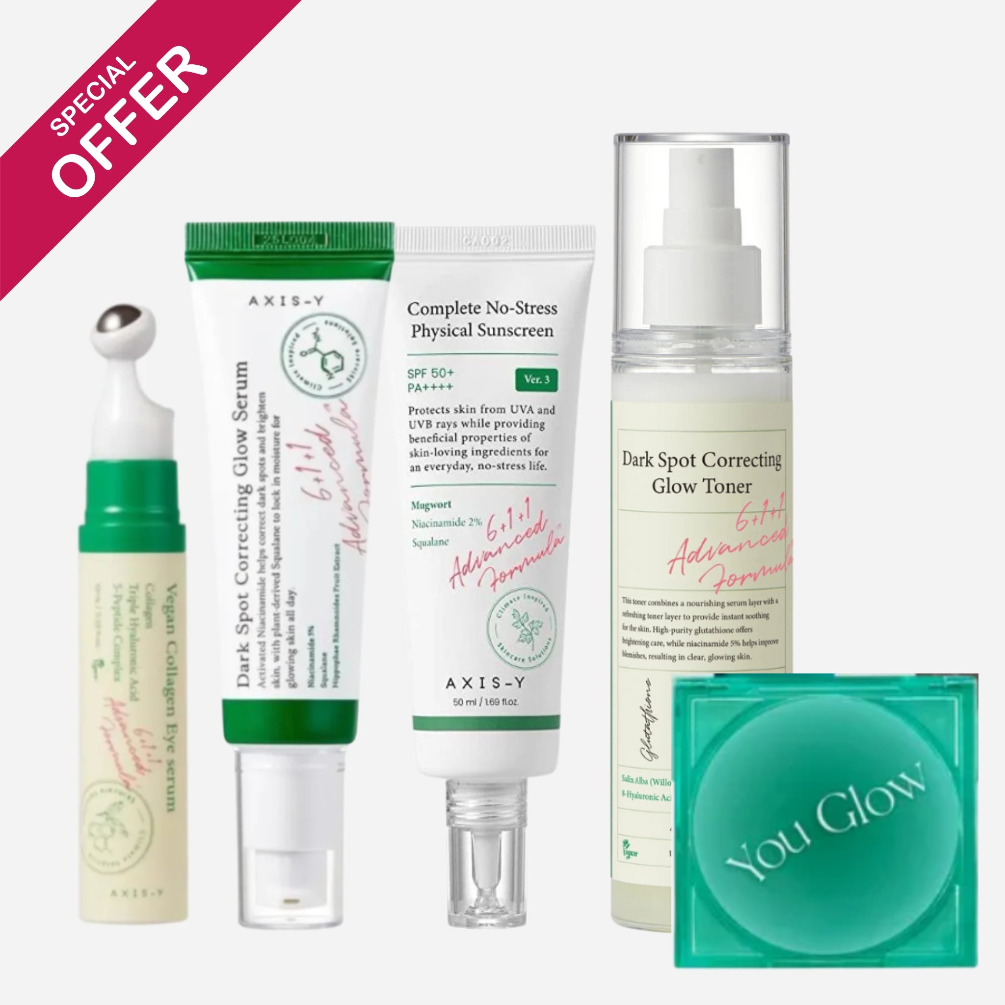 Axis-Y - Pack Soins Complet Anti-Taches & Éclat