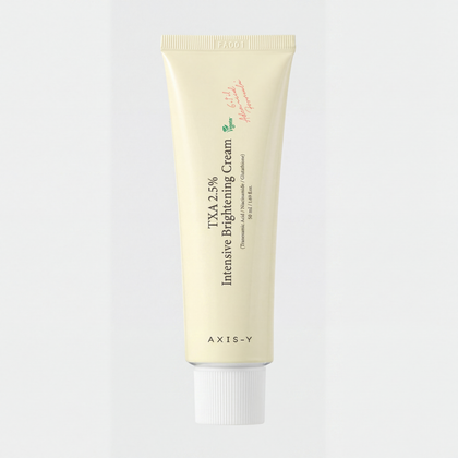 Axis-Y – TXA 2.5% Intensive Brightening Cream | Acide Tranexamique + Niacinamide + Glutathione | Éclat Intensif Vegan | 50ml