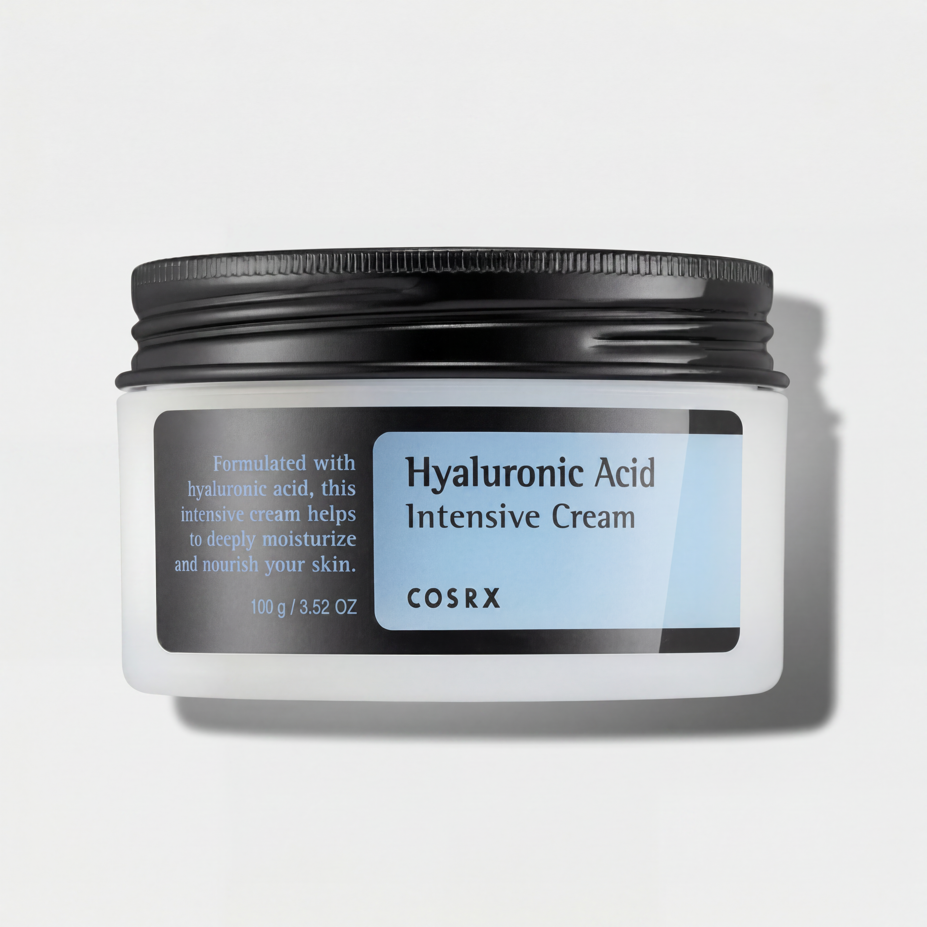 COSRX – Hyaluronic Acid Intensive Cream | Crème Hydratante Intensive | Hydratation Profonde & Nutrition | 100g