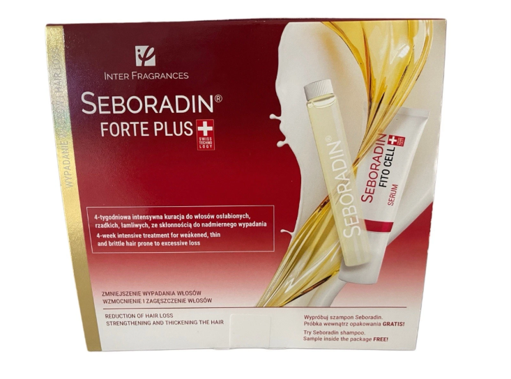 Seboradin Forte Plus – Anti Hair Loss 4 Weeks Therapy