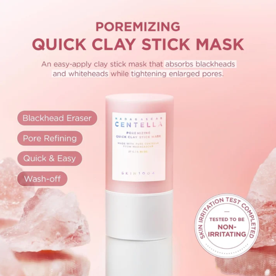 Skin1004 – Madagascar Centella Poremizing Quick Clay Stick Mask