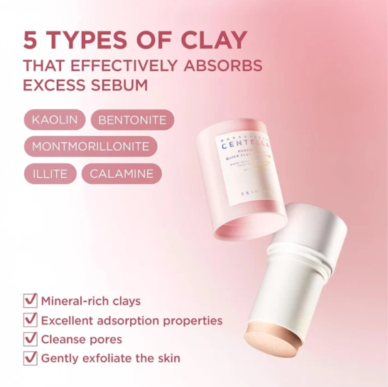 Skin1004 – Madagascar Centella Poremizing Quick Clay Stick Mask