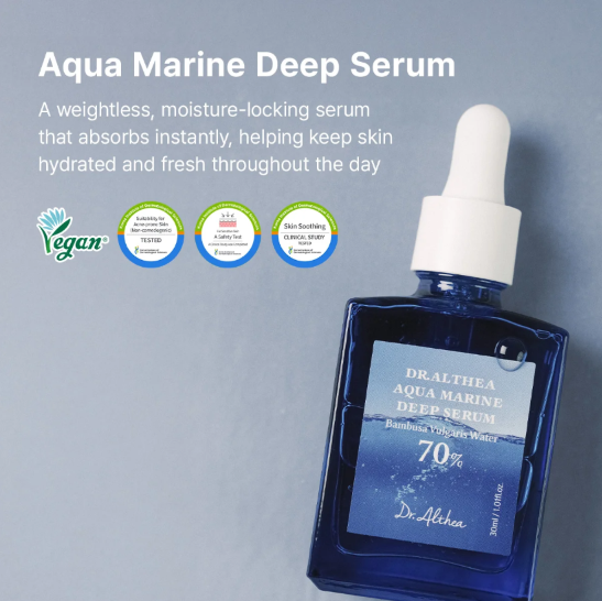 Dr. Althea – Aqua Marine Deep Serum | Eau de Bambou 70% + Complexe Marin
