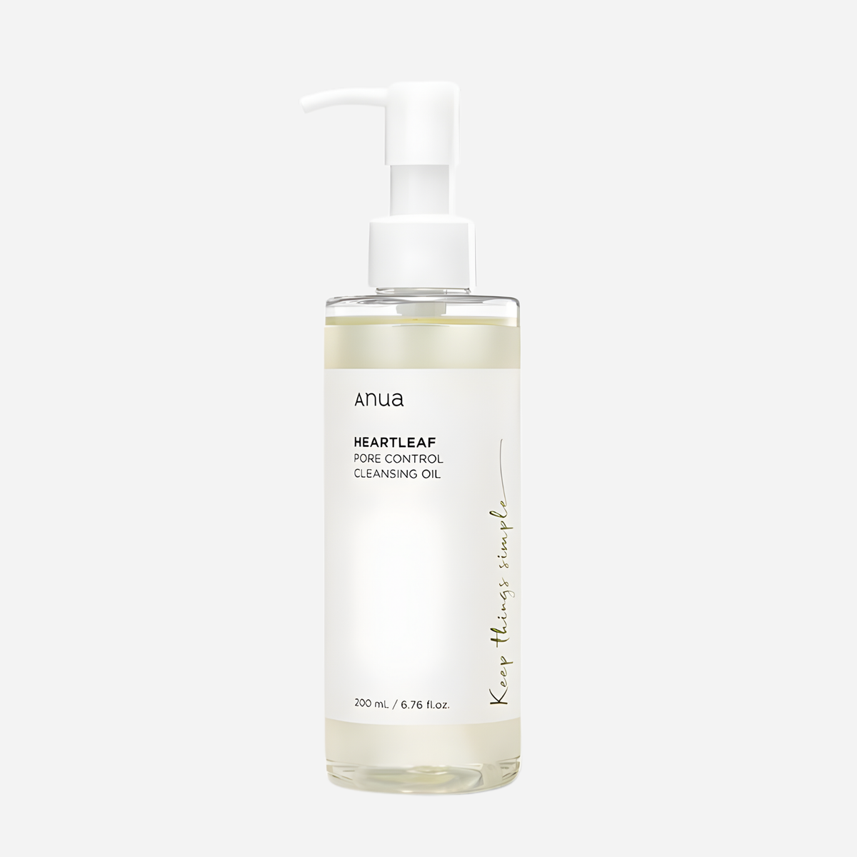 ANUA - Heartleaf Pore Control Cleansing Oil - Huile nettoyante démaquillante