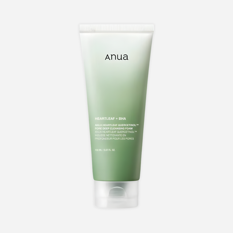 ANUA - Heartleaf Quercetinol Pore Deep Cleansing Foam - mousse nettoyante