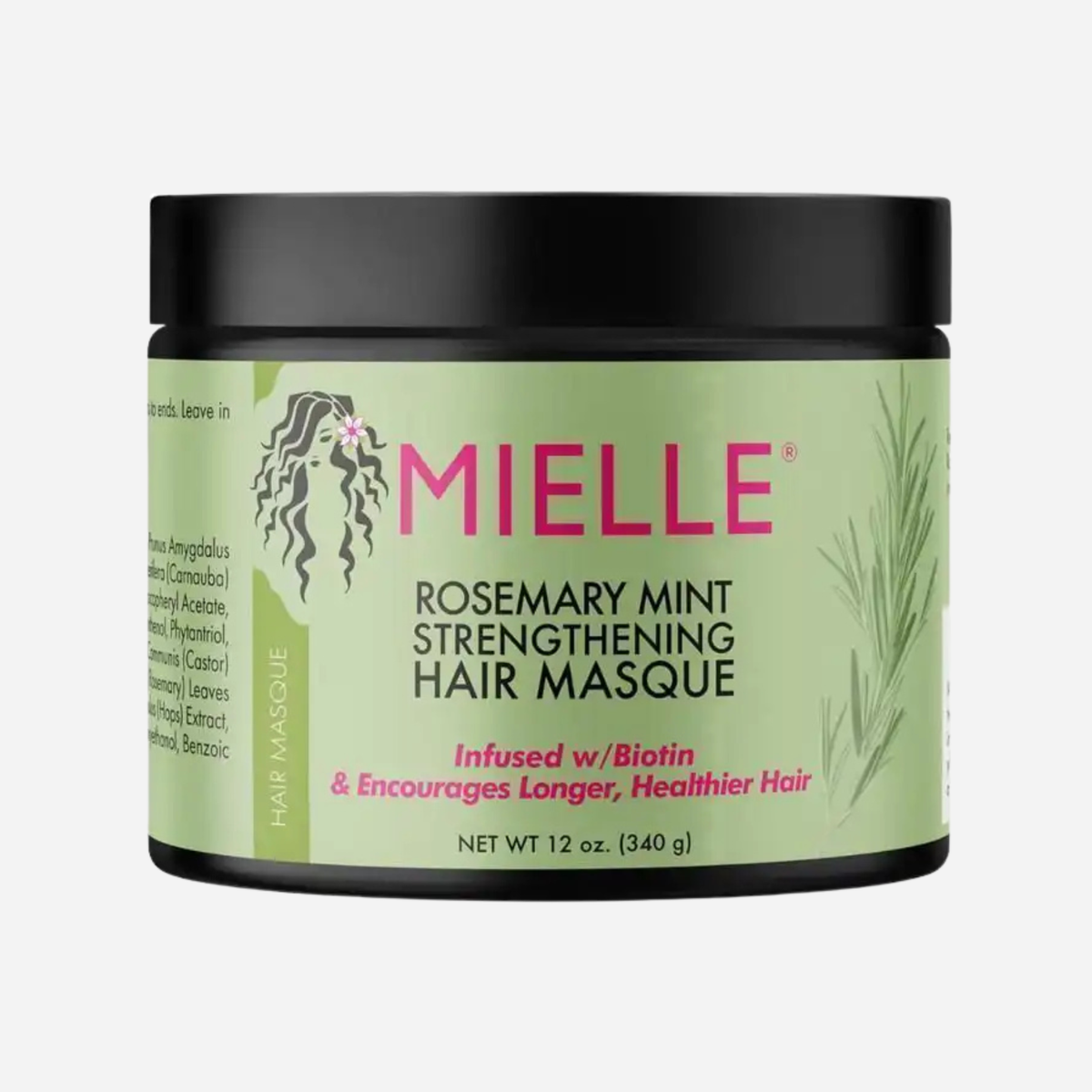Masque Capillaire Renforçant au Romarin et Menthe - Mielle