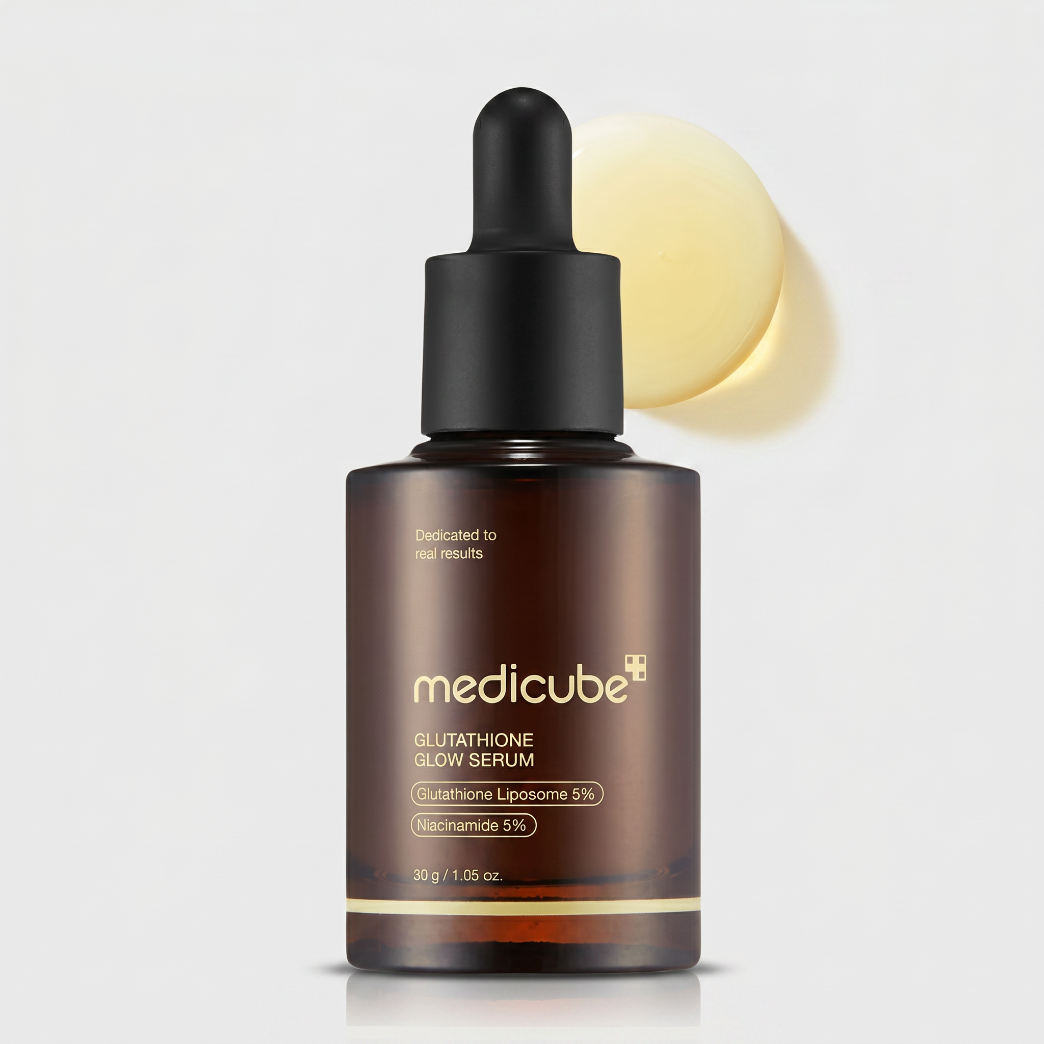Medicube – Glutathione Glow Serum | Glutathione Liposome 5% + Niacinamide 5% | Éclat & Uniformité | 30g