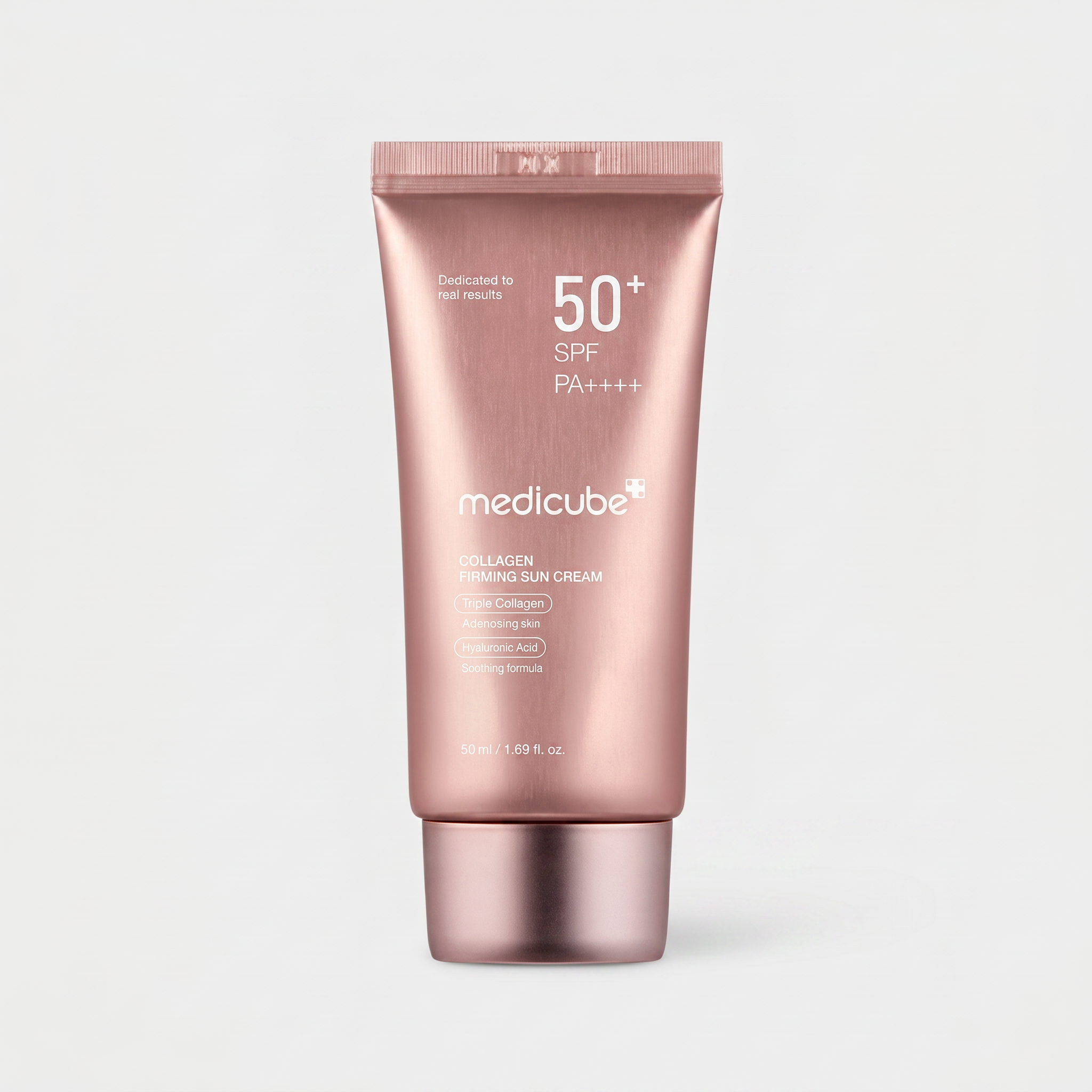 Medicube – Collagen Firming Sun Cream | SPF 50+ PA++++ | Triple Collagène + Acide Hyaluronique | 50ml