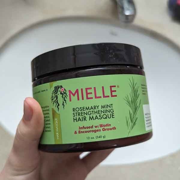Masque Capillaire Renforçant au Romarin et Menthe - Mielle