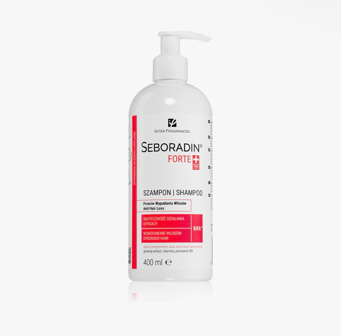 SEBORADIN Forte - shampoing anti-chute (400ml)