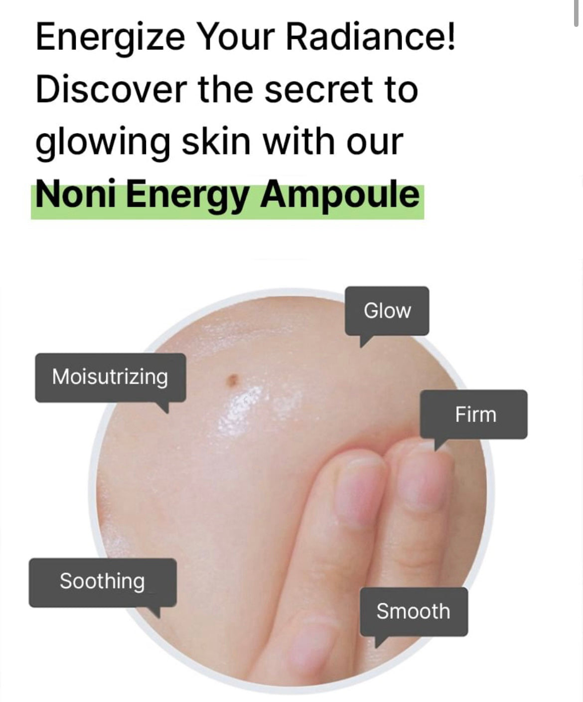 Celimax - Noni Ampoule Calming + Radiance Jumbo - Ampoule noni calme + éclat (Grand format) 50ml